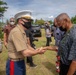 MCB Camp Blaz senior leaders pay respect during memorial service in Asan