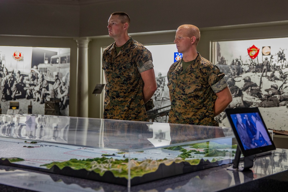 Charlie Company Museum Visit