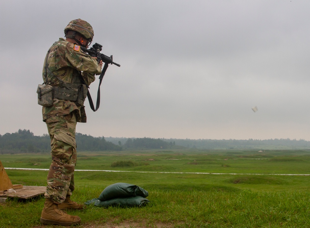 427th Brigade Support Battalion conducts weapons training at Fort Drum, N.Y.