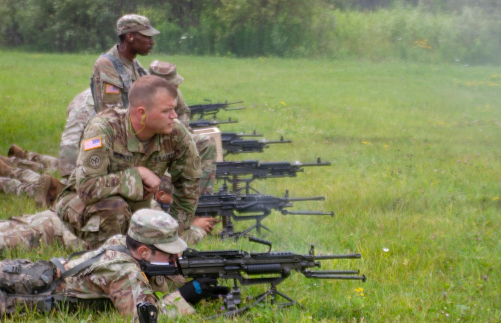 427th Brigade Support Battalion conducts weapons training at Fort Drum, N.Y.