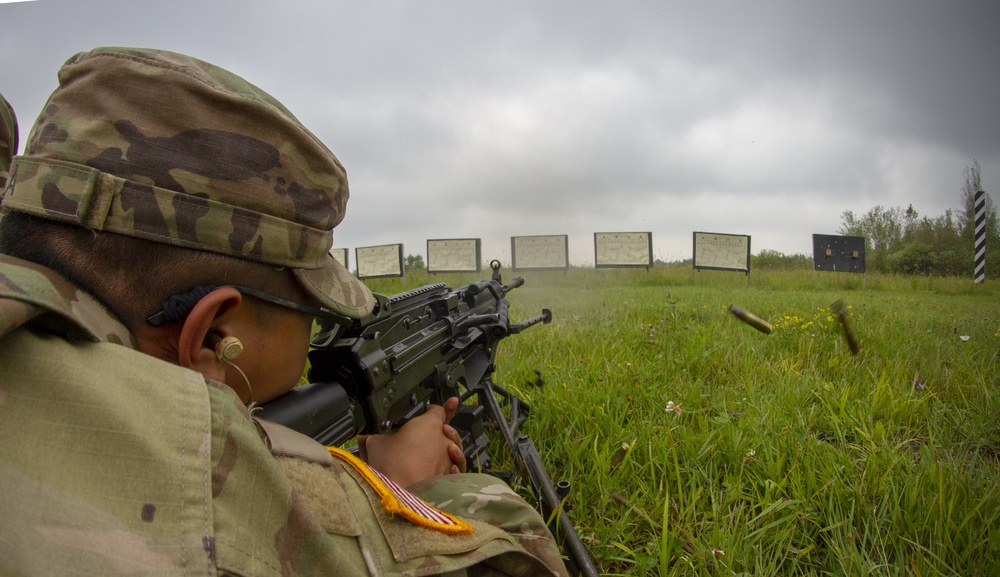 427th Brigade Support Battalion conducts weapons training at Fort Drum, N.Y.