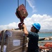 USS Sioux City Sailor Conducts a Mail Onload