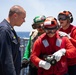 USS Sioux City Sailors Conduct Aviation Firefighting Drills