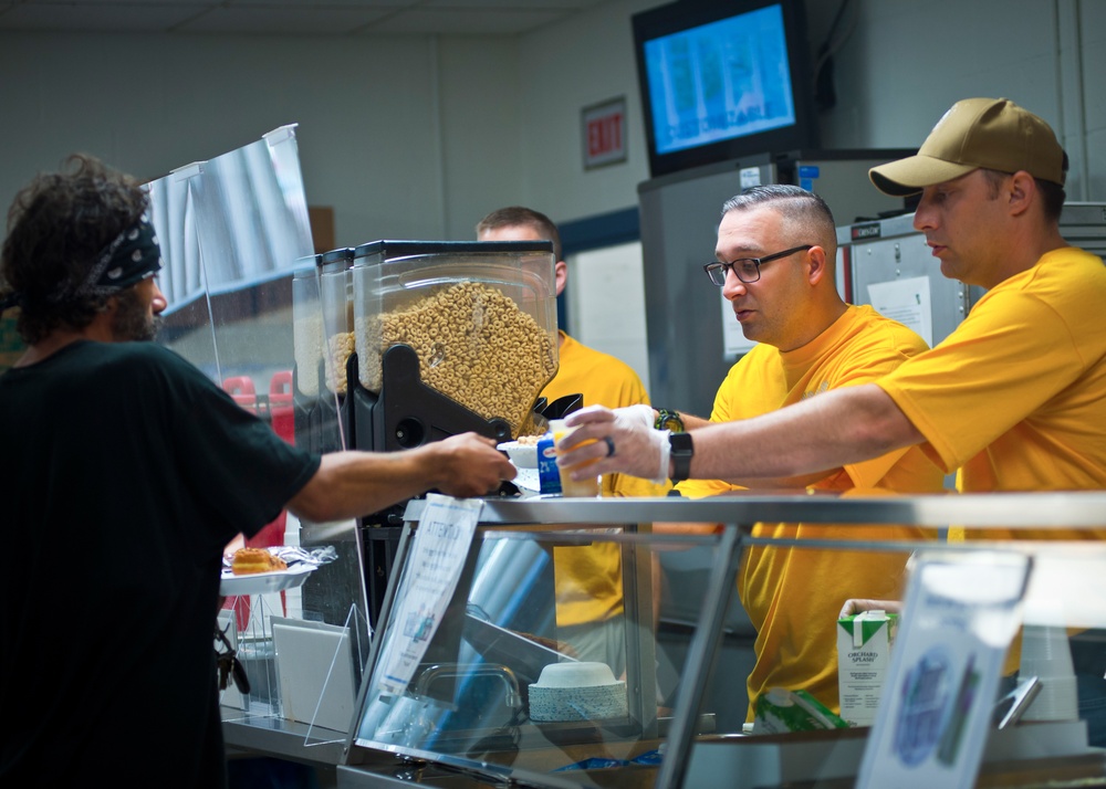 Fargo Salvation Army, Breakfast