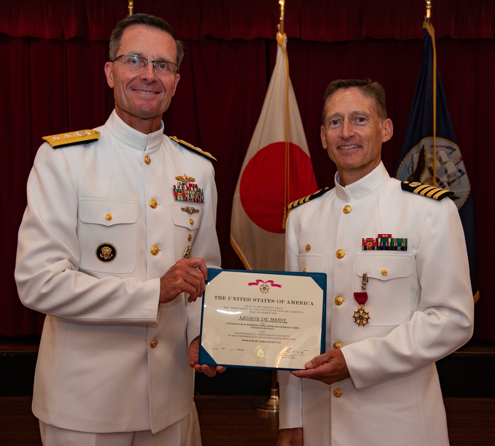 DSO Pacific Holds Change of Command