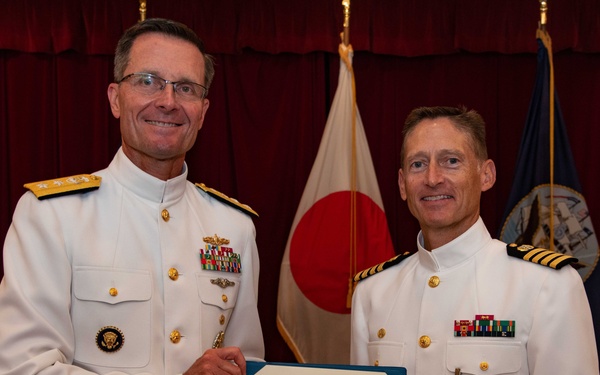 DSO Pacific Holds Change of Command