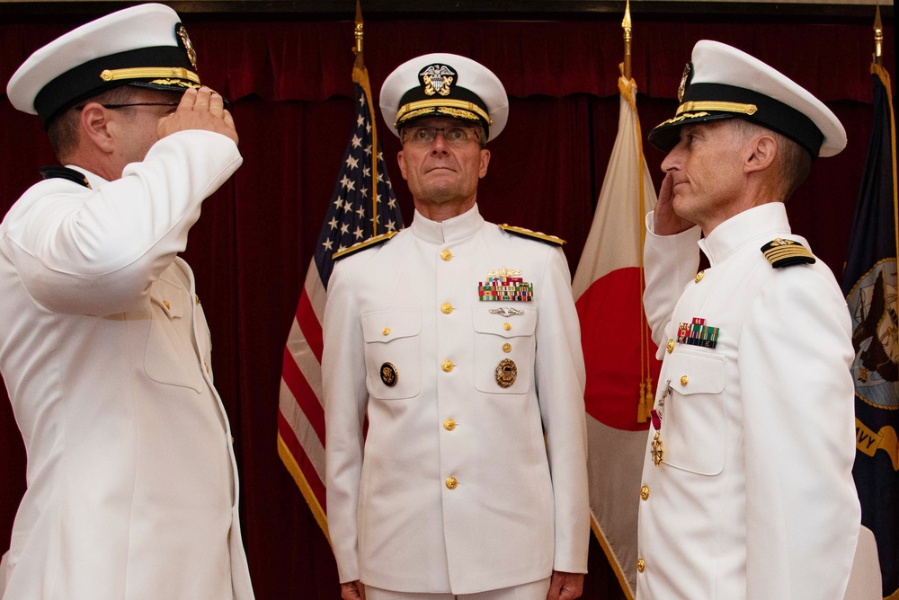 DSO Pacific Holds Change of Command