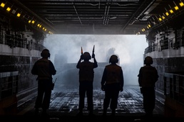Marines and Sailors Conduct Destructive Weather Mission Rehearsals at Naval Station Norfolk