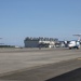 V-22 Osprey and C-146 Wolfhound aircraft staged on MCAS Iwakuni
