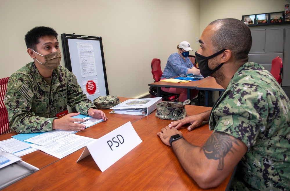 CFAS Exercise Citadel Pacific 2021 Emergency Family Assistance Center