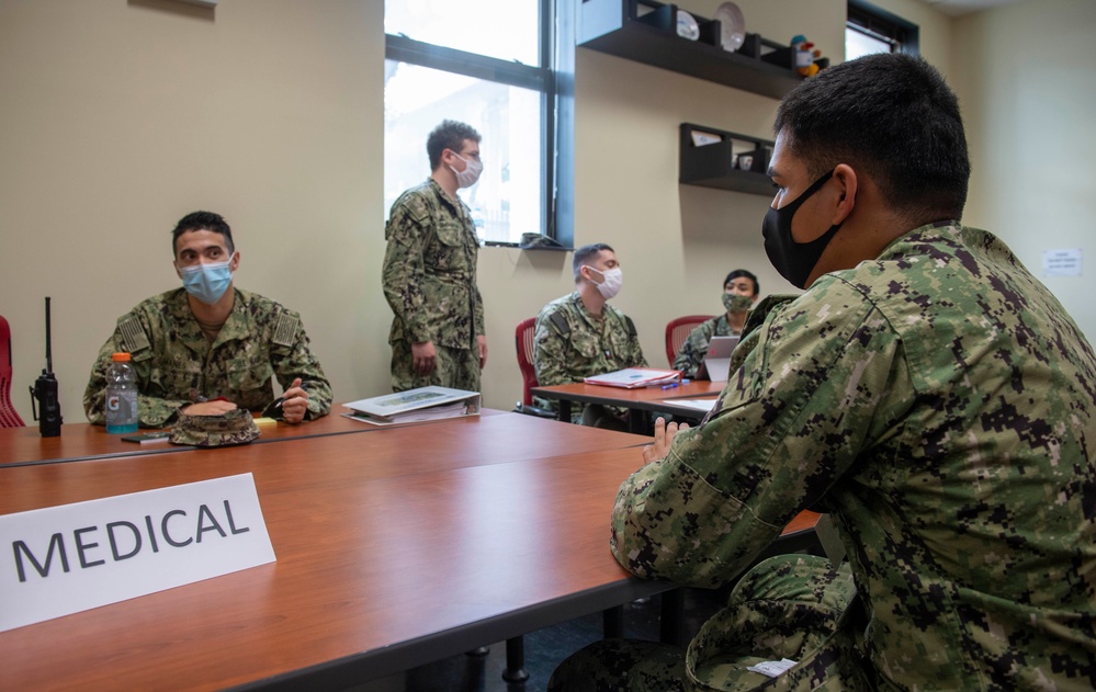 CFAS Exercise Citadel Pacific 2021 Emergency Family Assistance Center