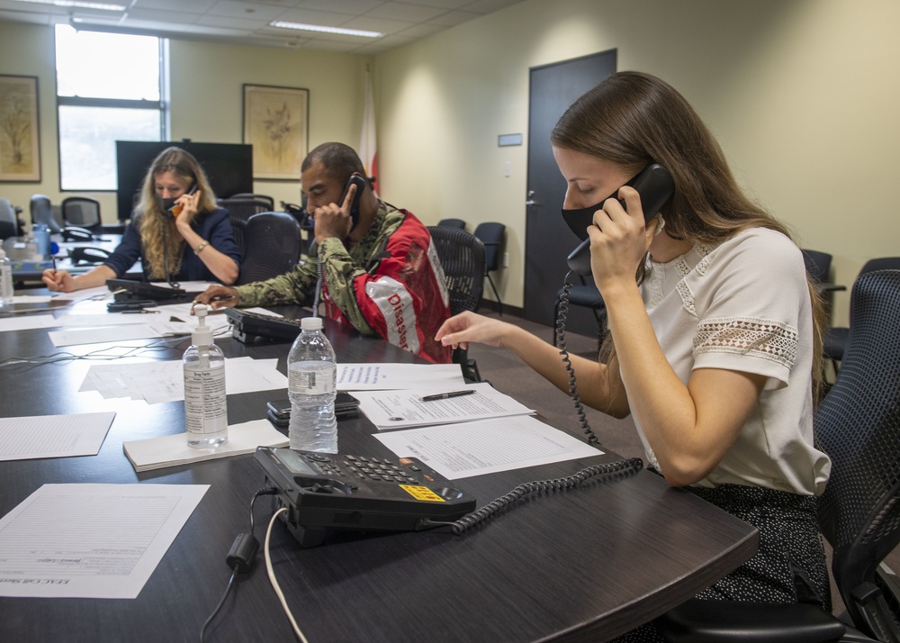 CFAS Exercise Citadel Pacific 2021 Emergency Family Assistance Center