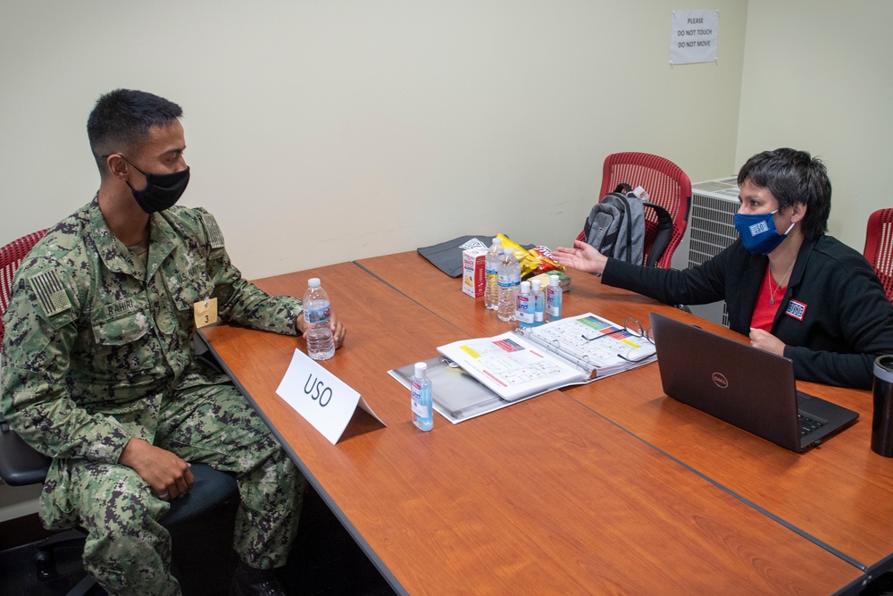 CFAS Exercise Citadel Pacific 2021 Emergency Family Assistance Center