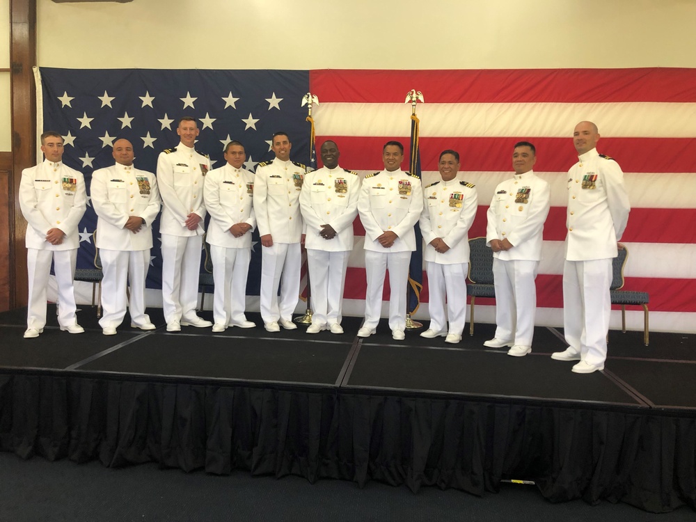 NCTS Guam Holds Change of Command