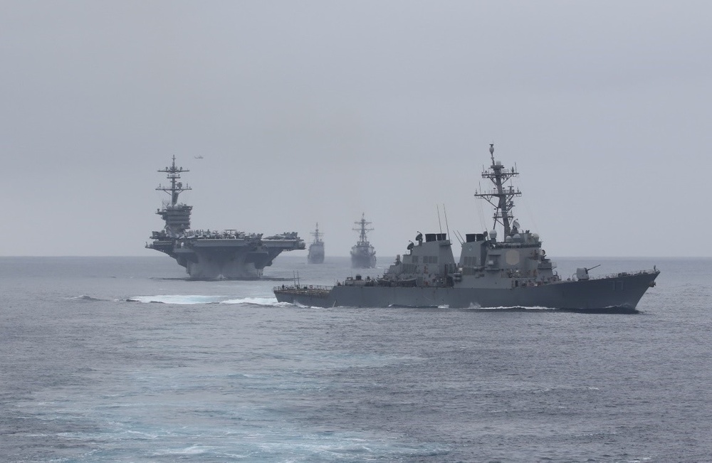 Carrier Strike Group 1 in Formation