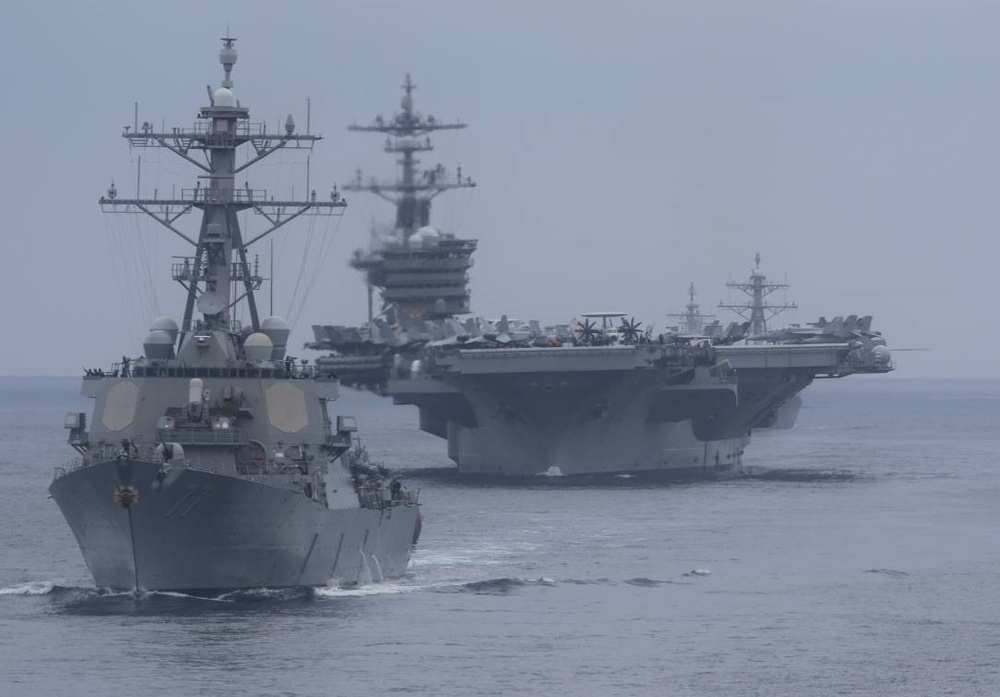 Carrier Strike Group 1 in Formation