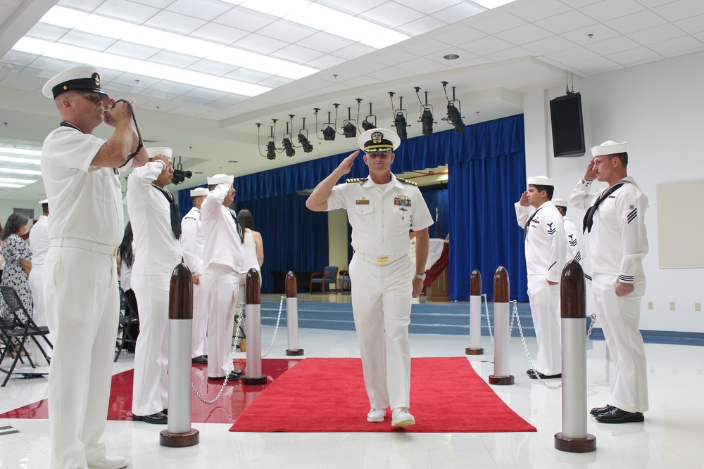 U.S. Naval Base Guam Holds Change of Command