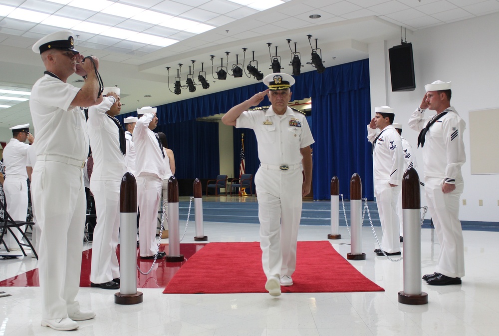 U.S. Naval Base Guam Holds Change of Command