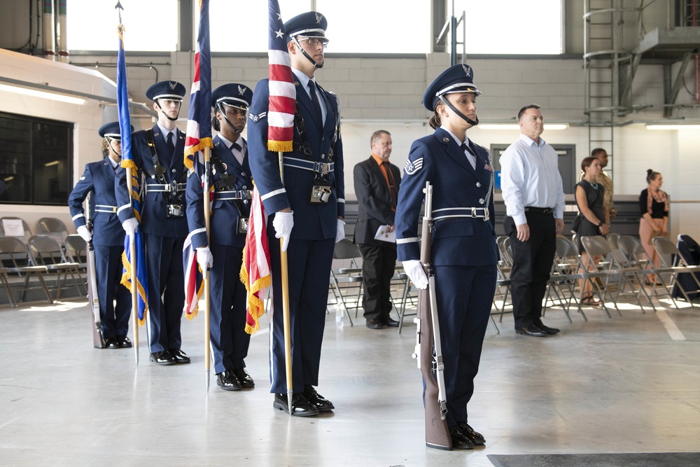 501 CSW Change of Command