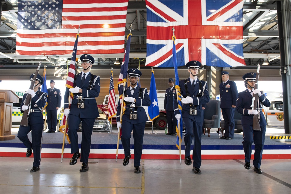 501 CSW Change of Command