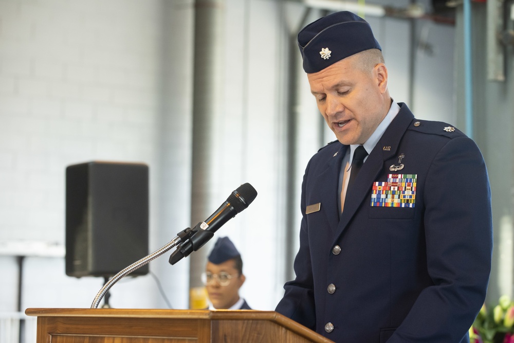 501 CSW Change of Command