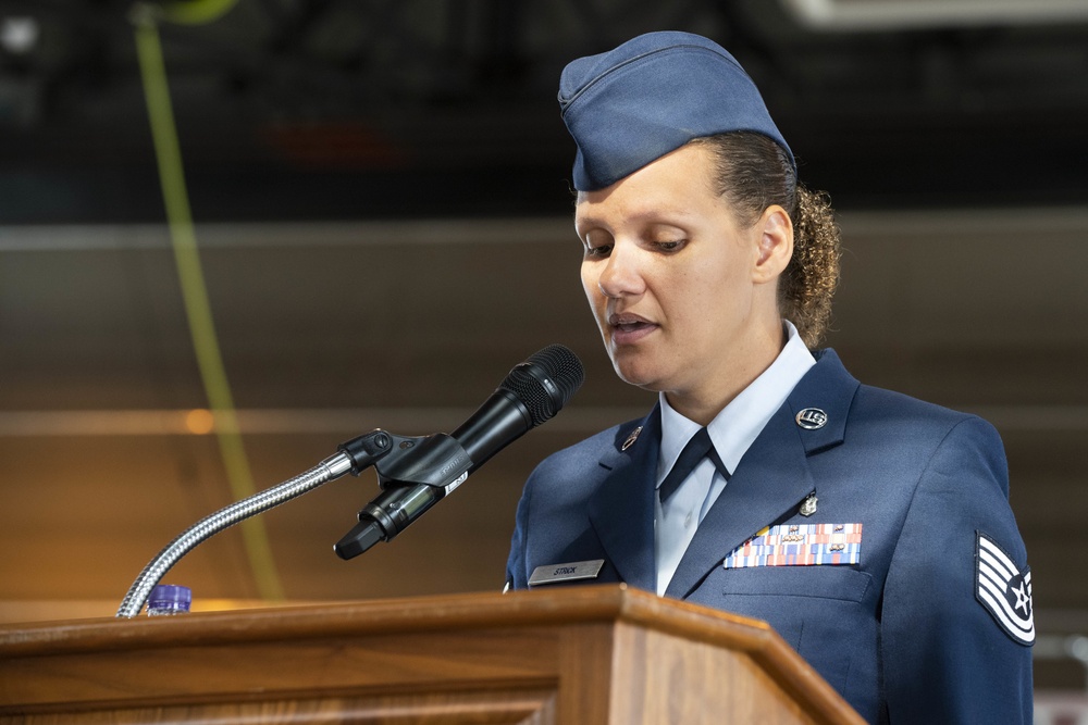 501 CSW Change of Command