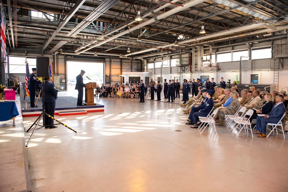 501 CSW Change of Command