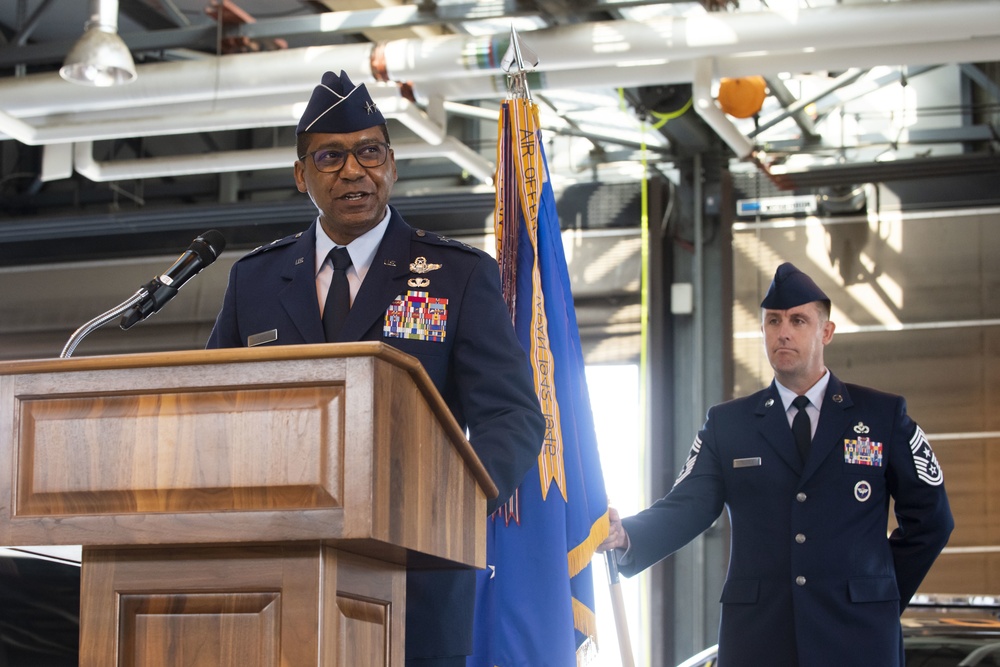 501 CSW Change of Command
