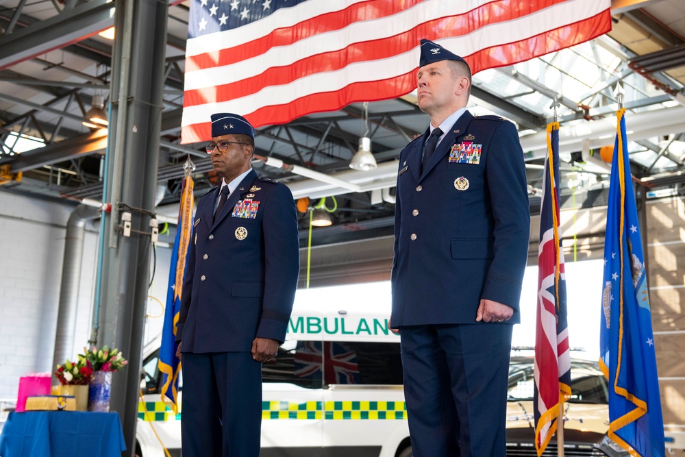 501 CSW Change of Command