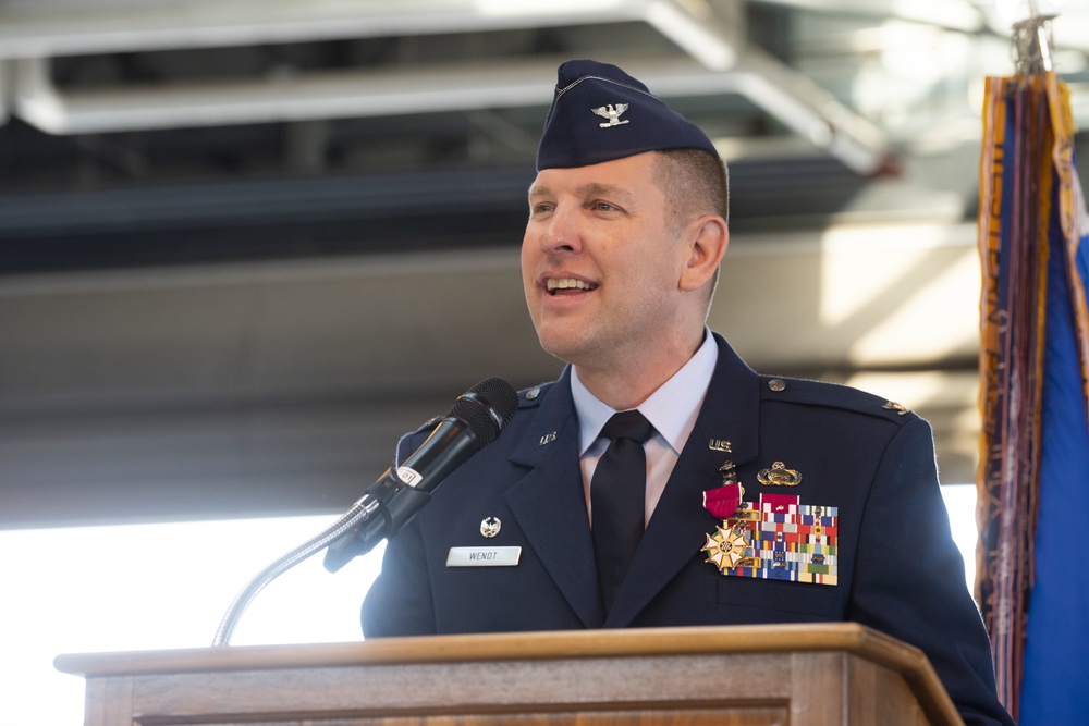 501 CSW Change of Command