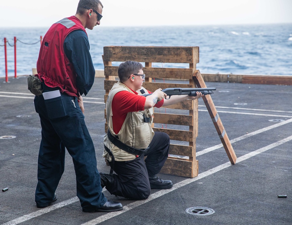 USS Ronald Reagan (CVN 76) Live-Fire Qualification