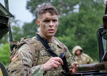MI Soldiers compete in 2021 Best Warrior Competition