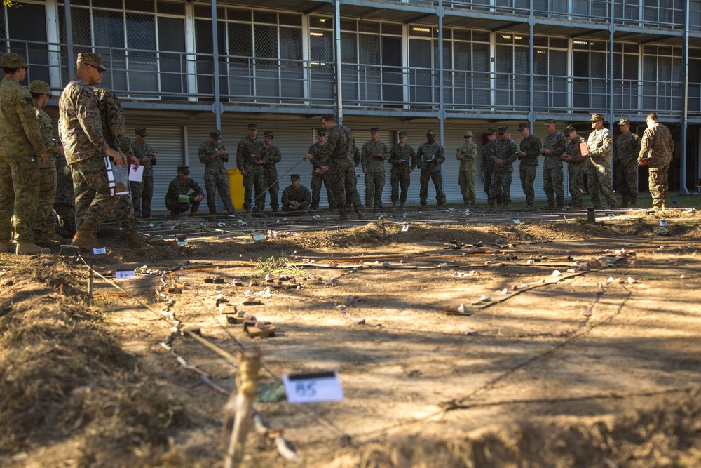 Terrain model at Exercise Talisman Sabre 21