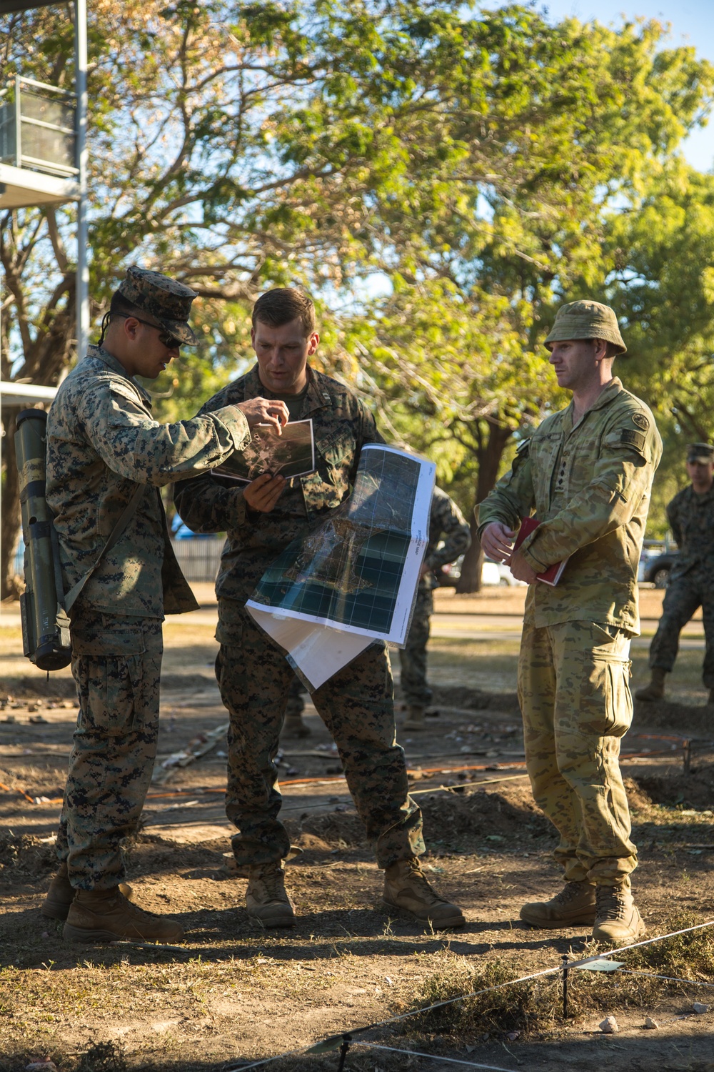 Terrain model at Exercise Talisman Sabre 21