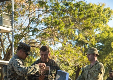 Terrain model at Exercise Talisman Sabre 21