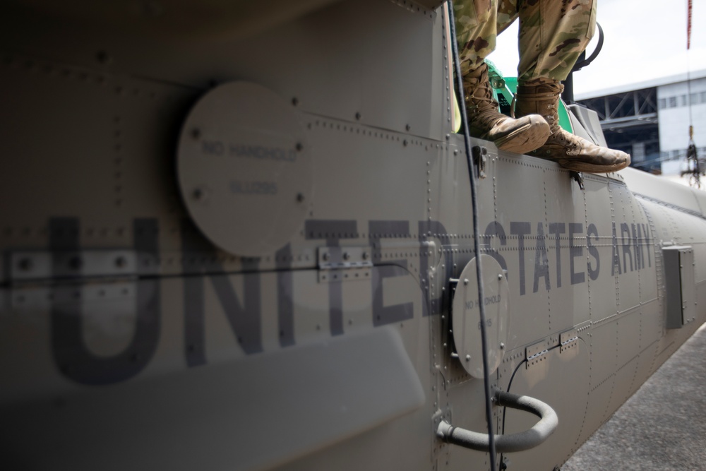 Marne Air Soldiers conduct downed aircraft recovery training.