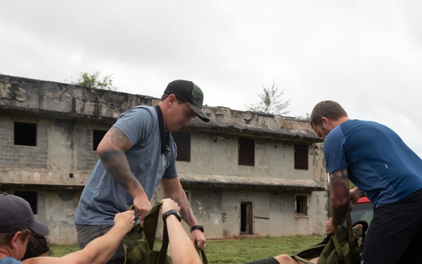 Exercise Forager 21: 1st SFG (A) Special Forces Soldiers treat casualties