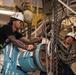 contractors remove turbine