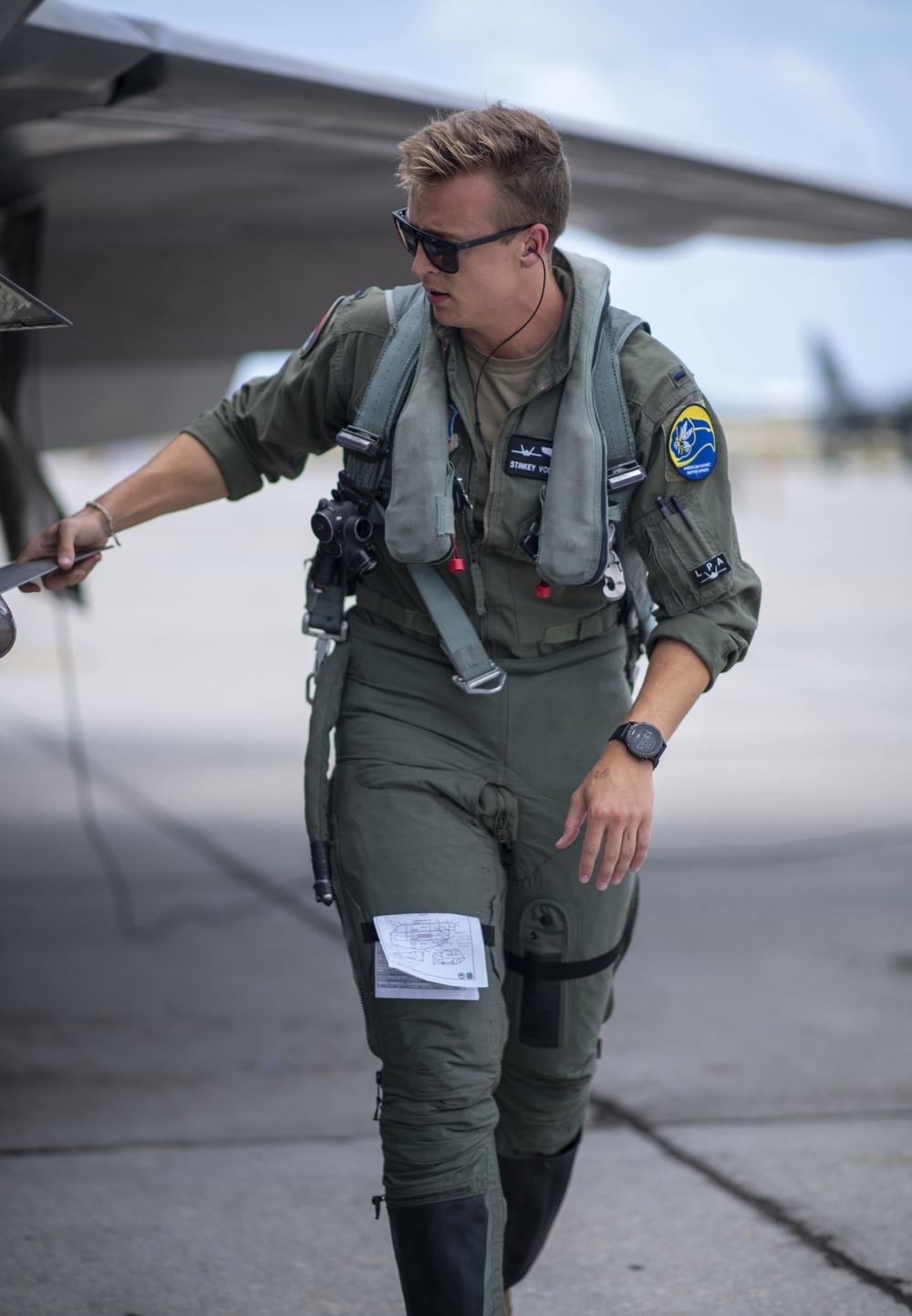 1st Lt. Stukey, F-22 student pilot