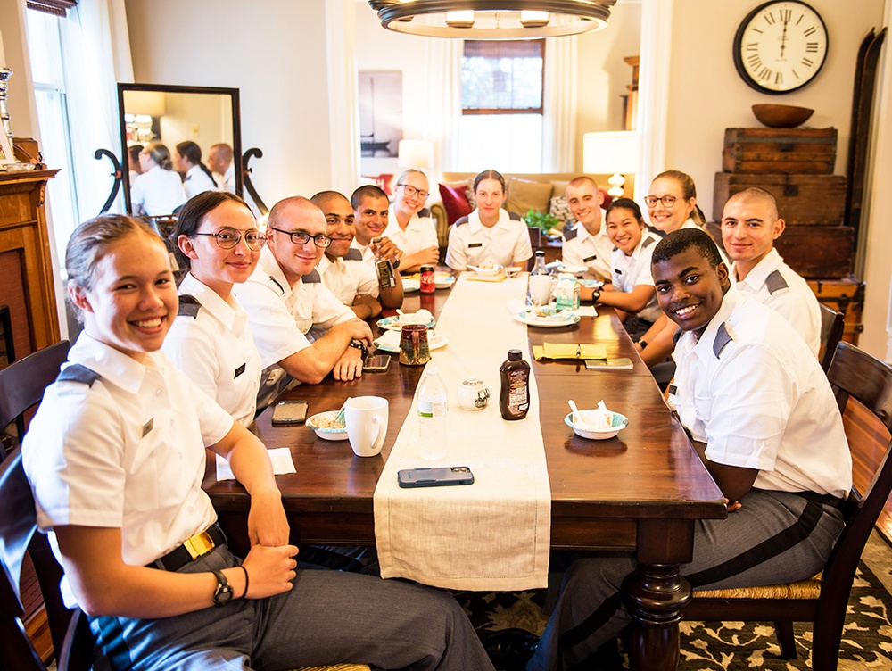 New cadets enjoy respite during NCVD, Ice Cream Social event
