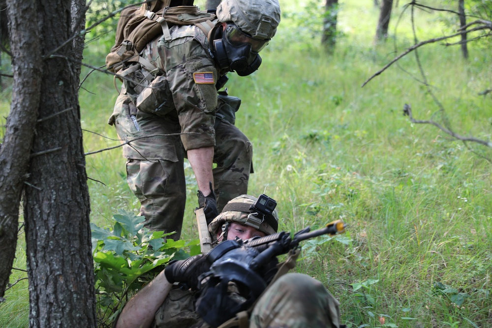 402nd Engineer Company Sapper Force on Force Training