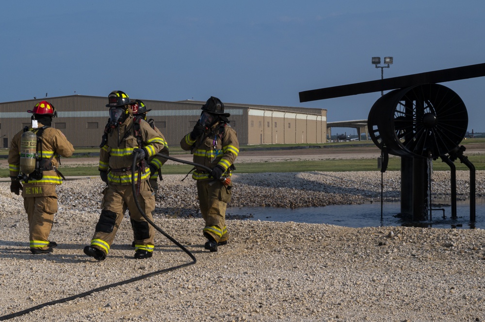 Fire training at Laughlin