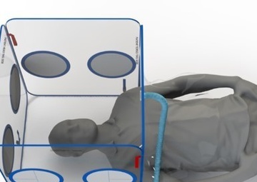 AFRL SBIR partnership thinks outside of the box with Covid-19 enclosure