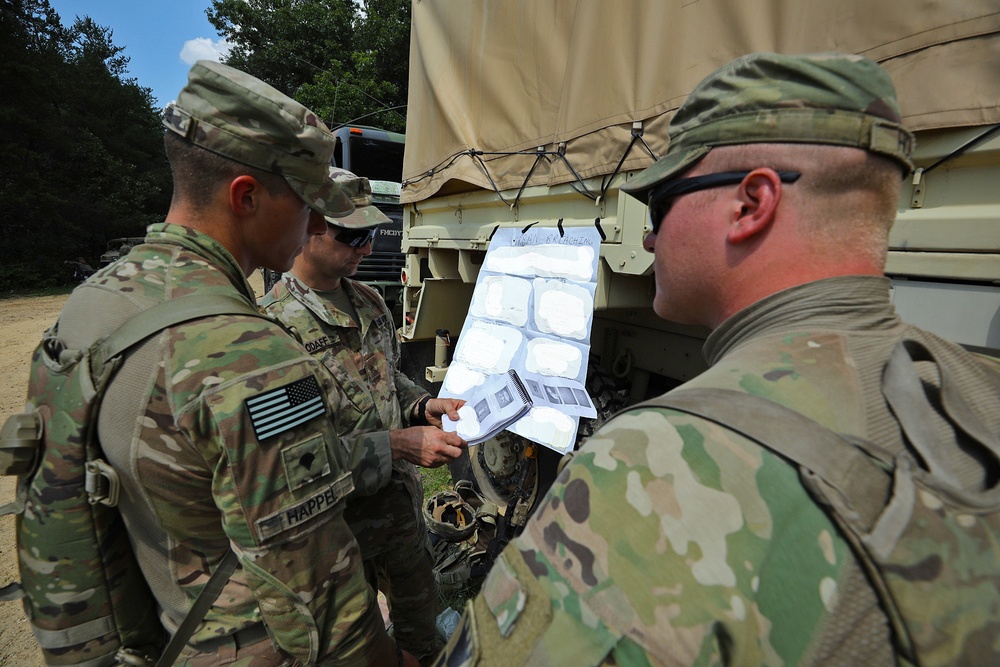 469th Engineer Company Soldiers explode into action