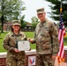 Sgt. Maj. Meaghan E. Bicklein awards ceremony