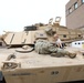 2nd Combined Arms Battalion 136th Infantry Regiment gives Ethan Manson a tour of M1 Abrams Tank