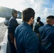 USS John P. Murtha (LPD 26) Uniform Inspection