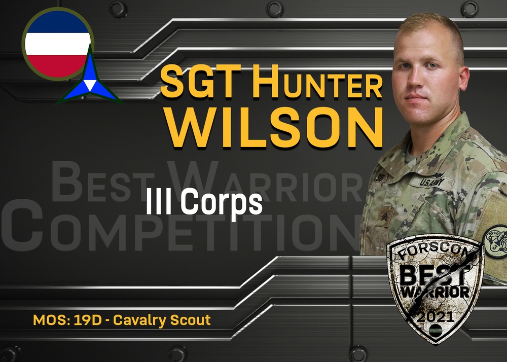 2021 FORSCOM Best Warrior Competition - SGT Hunter Wilson, III Corps