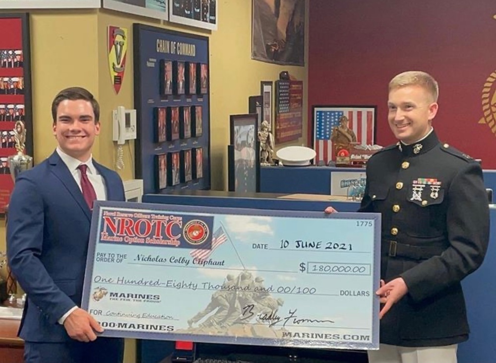 NROTC Scholarship presentation - Marine Option