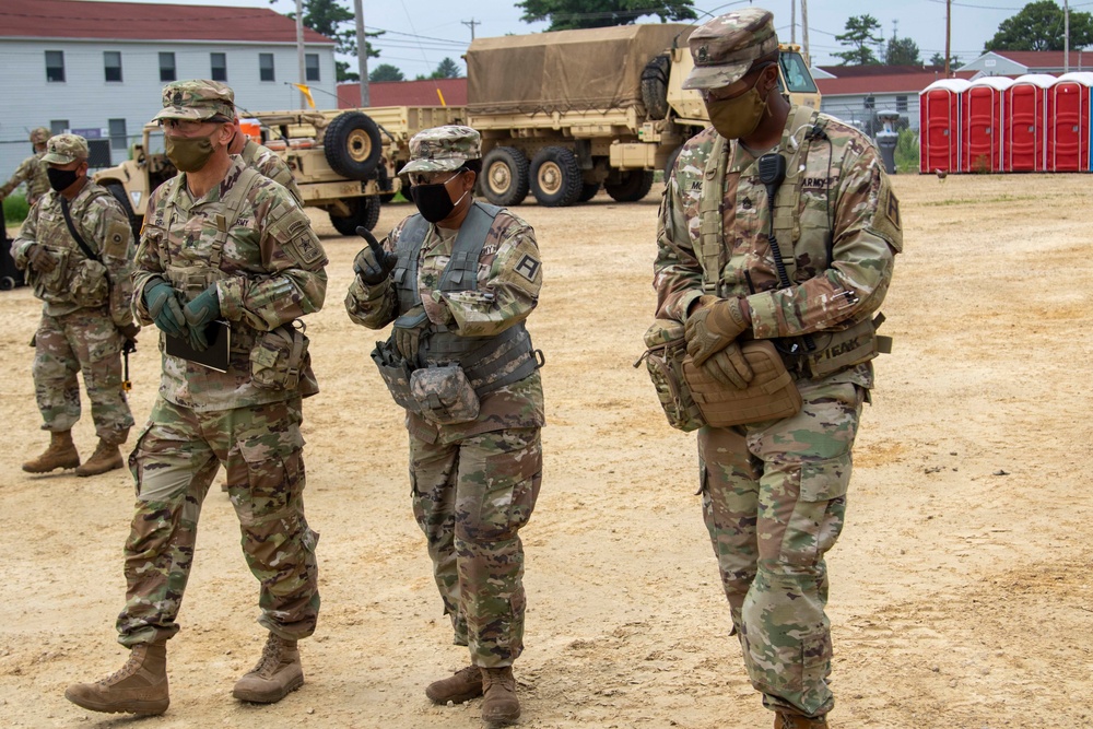 SMA Visits 645 ICTC, Fort McCoy